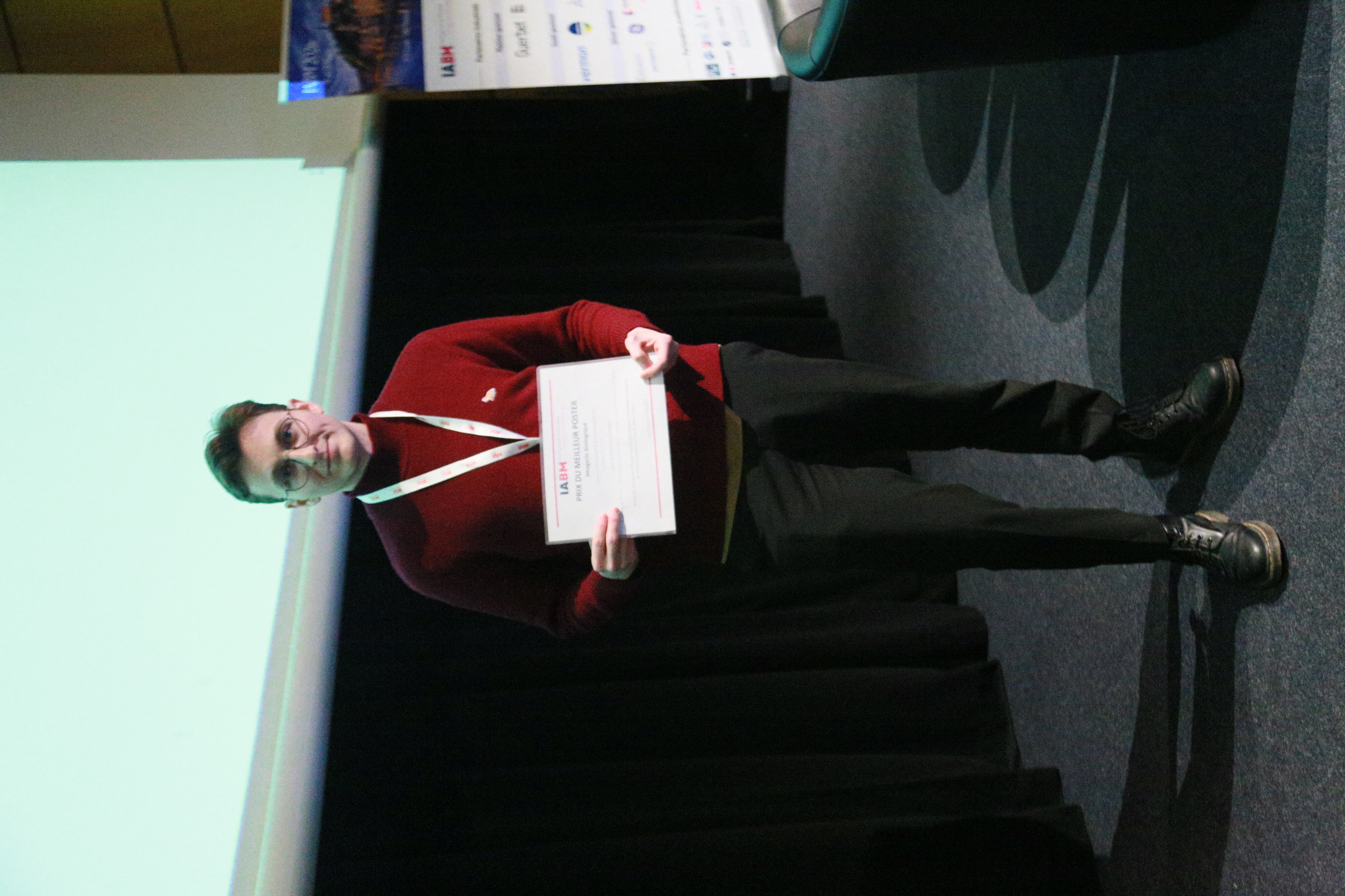 Prix du poster, imagerie biologique
